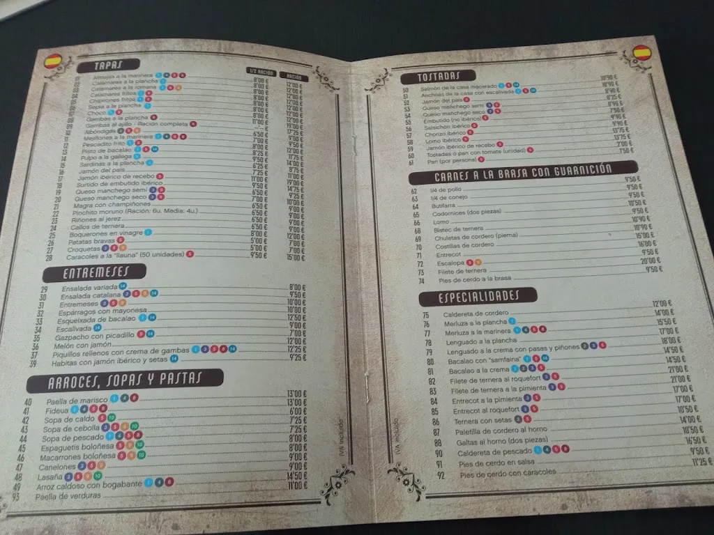 Menu_Restaurant Cullar_Blanes_image_2