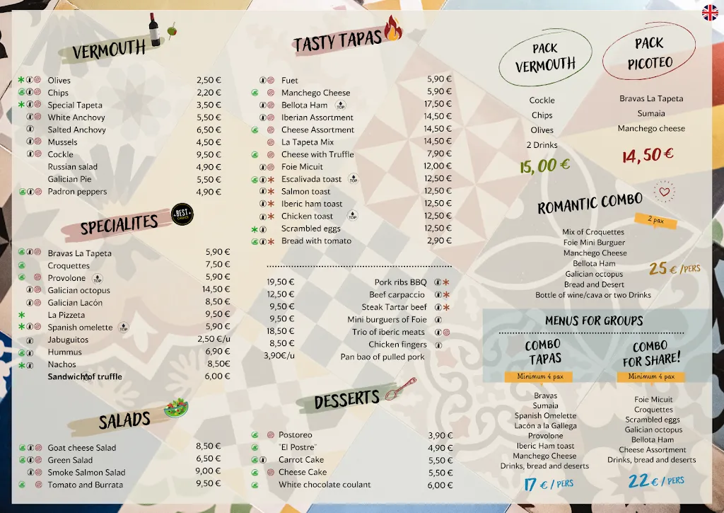 Menü_La Tapeta_Blanes_Bild_3