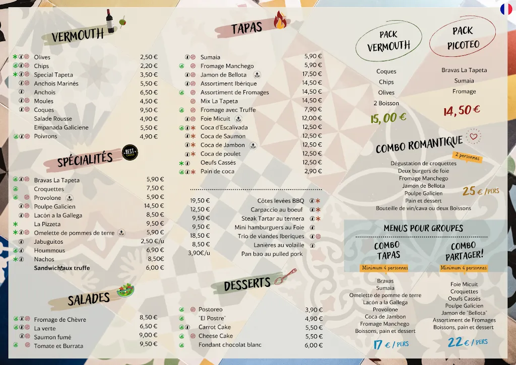 Menü_La Tapeta_Blanes_Bild_4