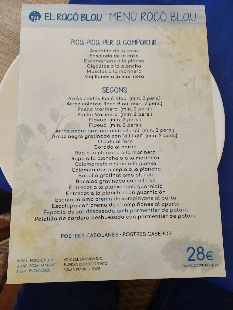 Menu_El Racó Blau_Blanes_image_4