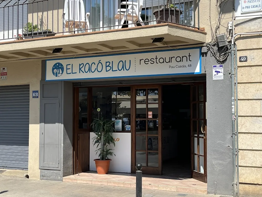 El Racó Blau restaurant in Blanes