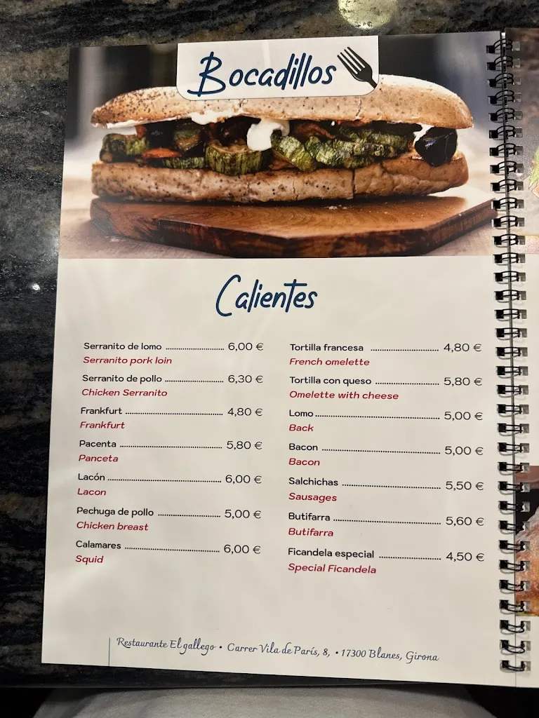 Menu_Restaurante MARITIM 