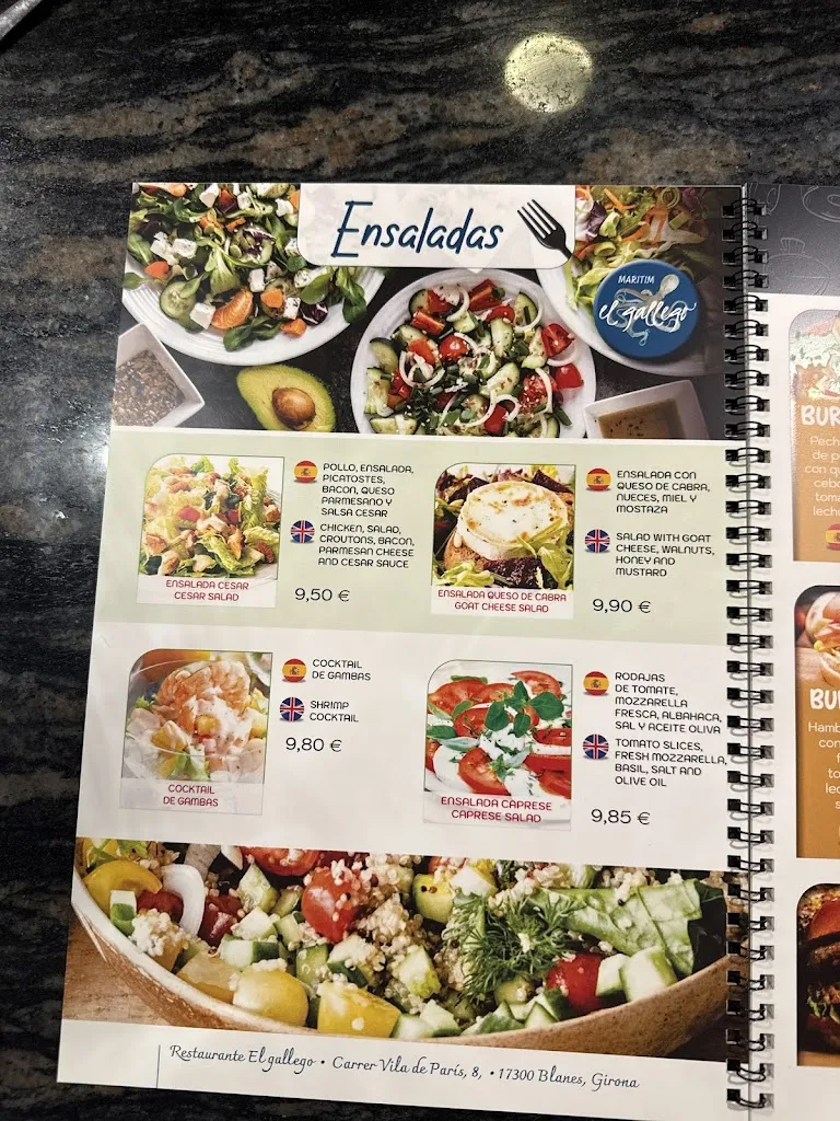 Menu_Restaurante MARITIM 