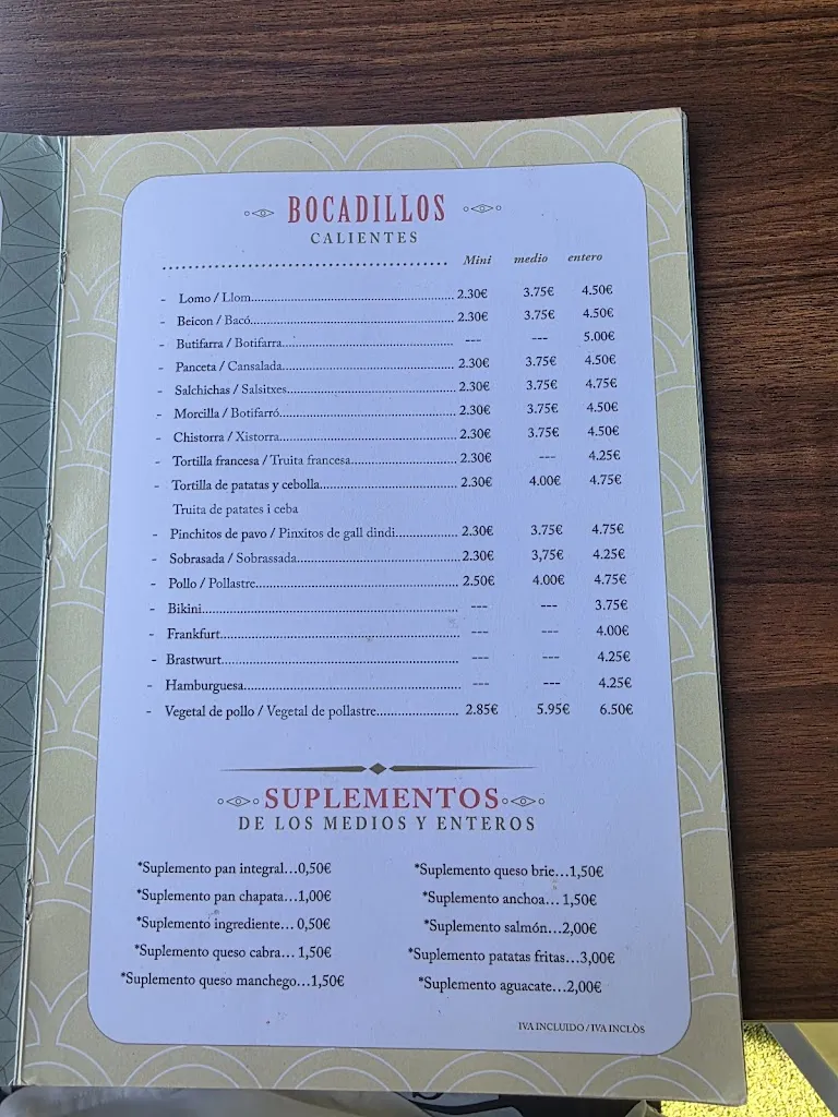 Menu_Restaurant Cafè La Nou_Blanes_image_4