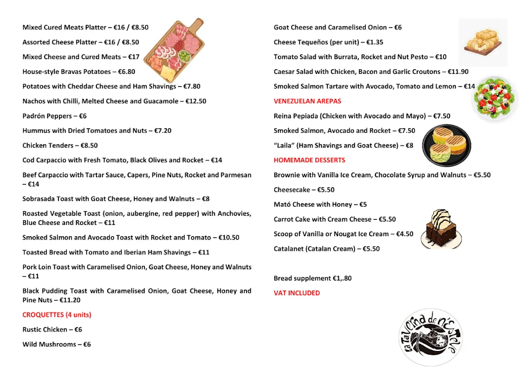 Menu_La Taverna de n'Esteve_Blanes_image_2