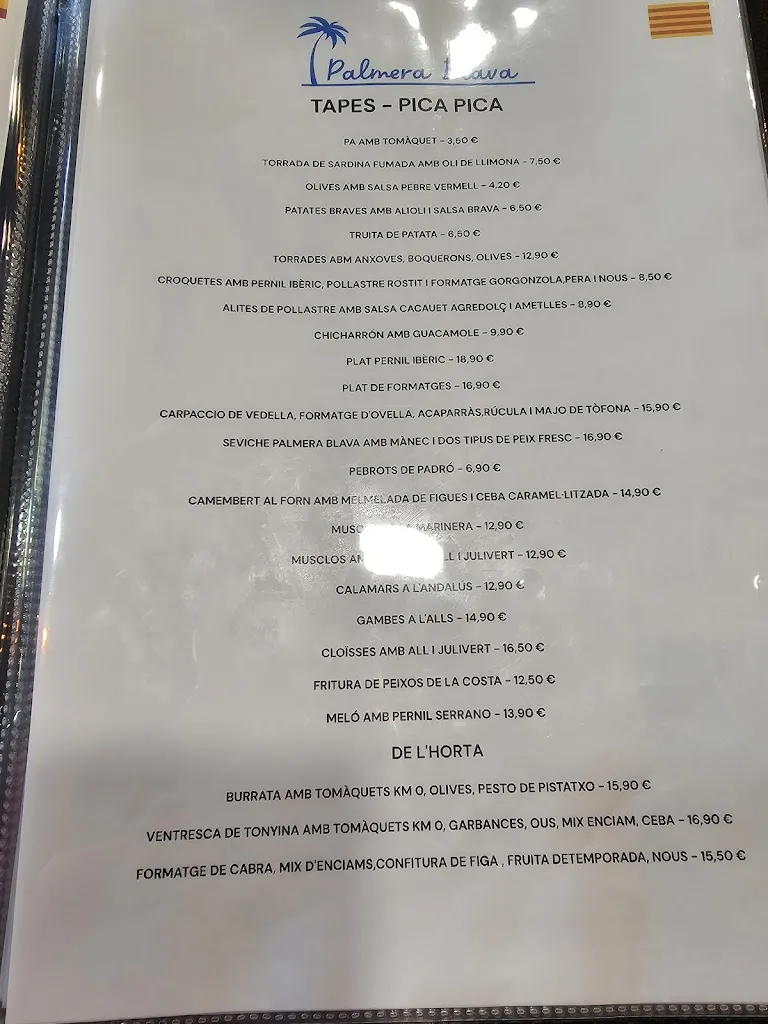 Menu_Palmera Blava_Blanes_image_4