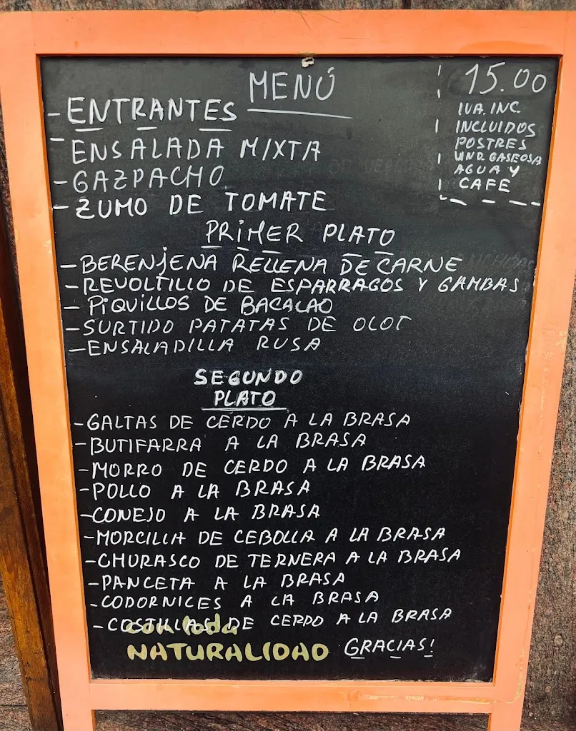 Menu_Restaurant la Torrada_Blanes_immagine_2