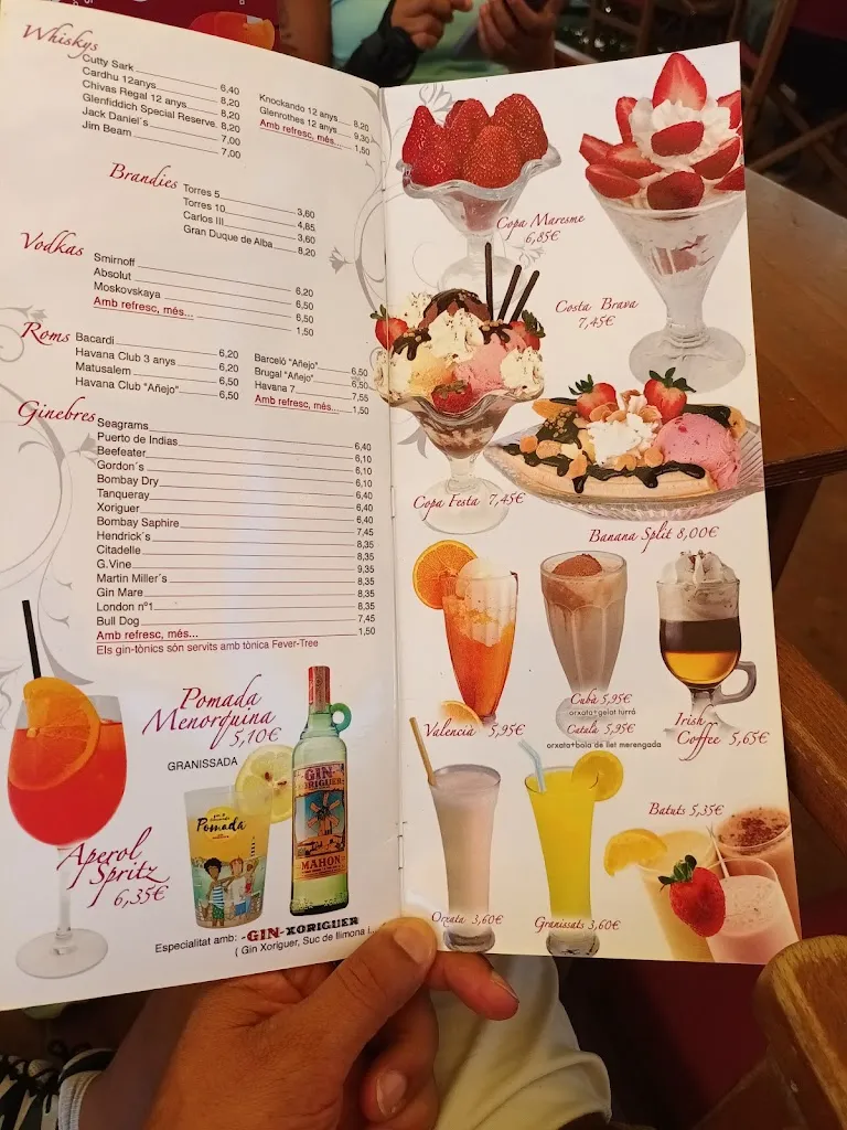 Menu_Casa Oliveras_Blanes_immagine_4