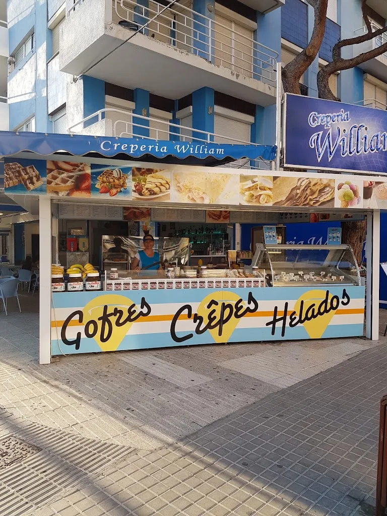 Creperia William restaurant in Blanes
