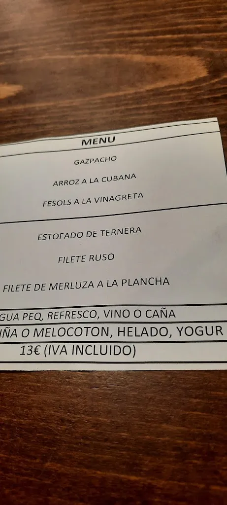Menu_Restaurant Chaves_Blanes_immagine_3