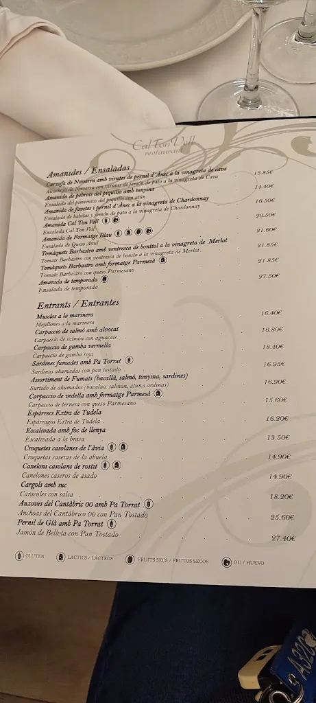 Menu_Restaurant Cal Ton Vell_Cantallops_image_2
