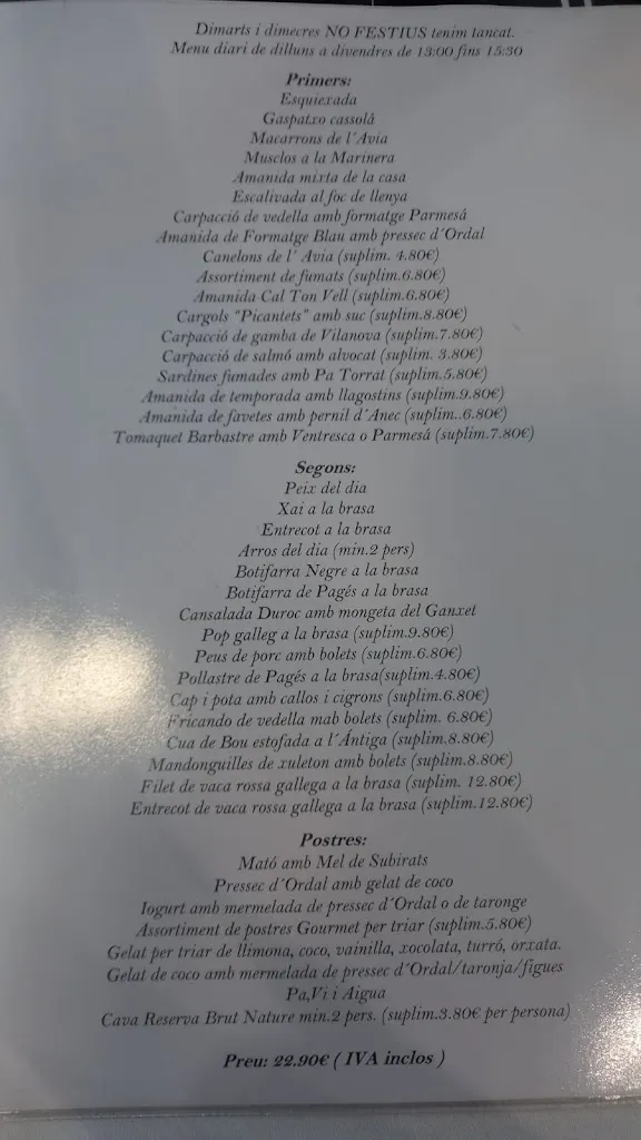 Menu_Restaurant Cal Ton Vell_Cantallops_image_4