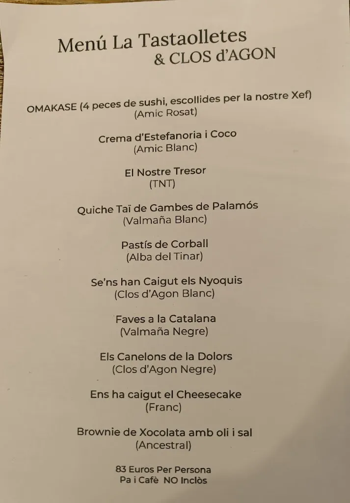 Menu_Restaurant La Tastaolletes_Calonge_image_3