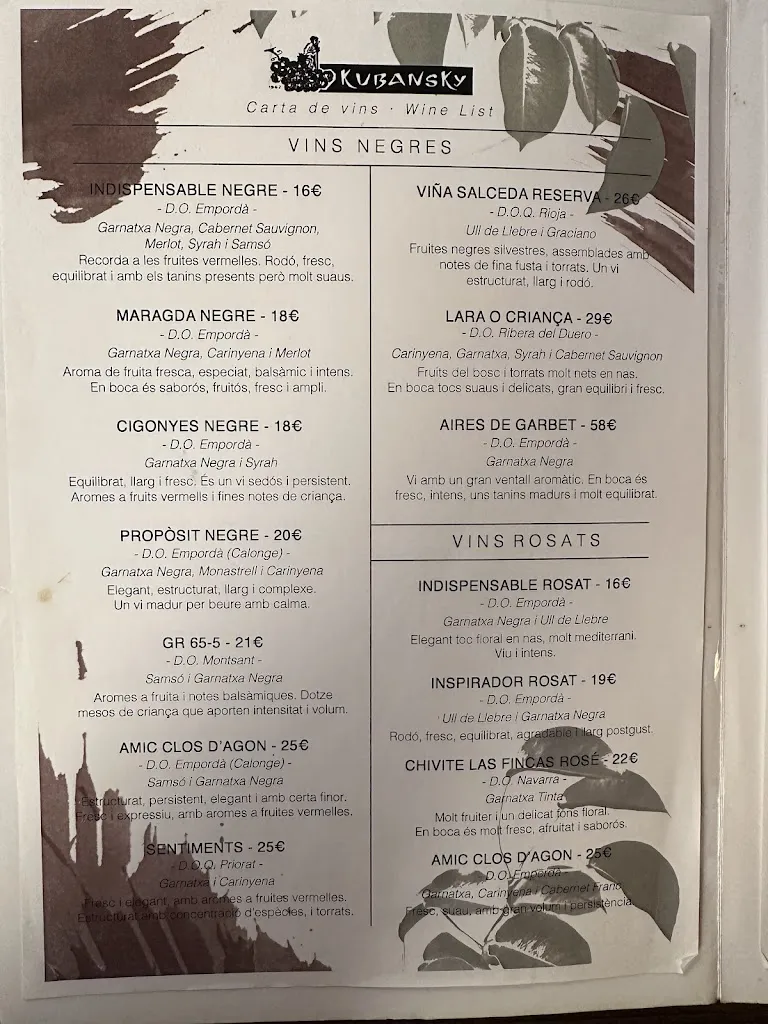 Menu_Restaurant Kubansky_Calonge_image_2