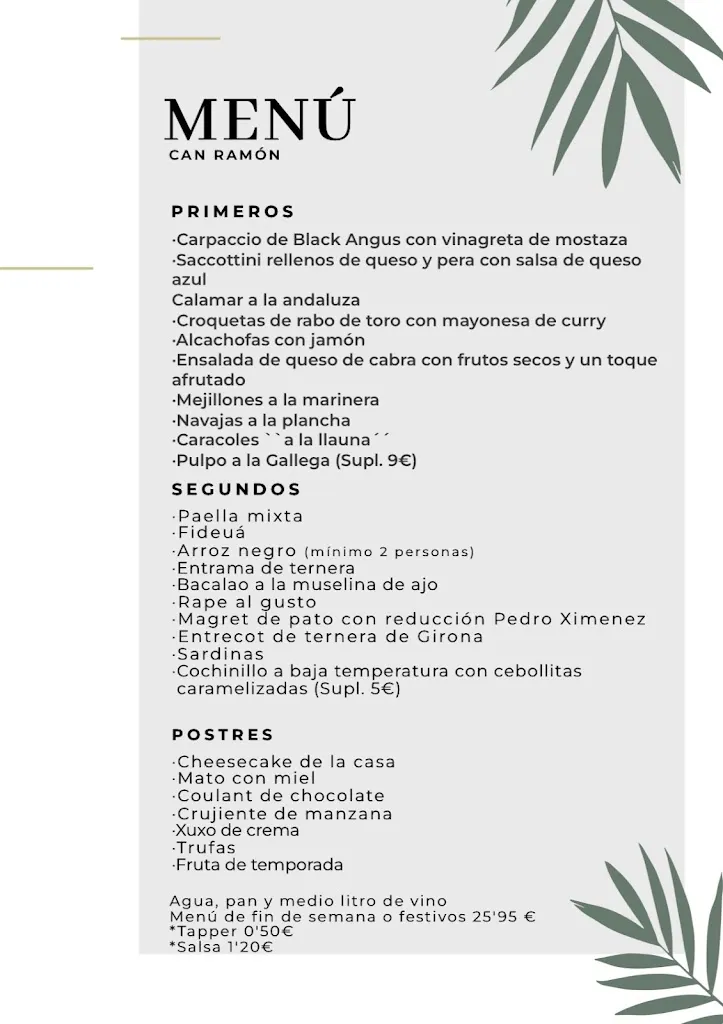 Menu_Restaurant Can Ramon_Calonge_image_1