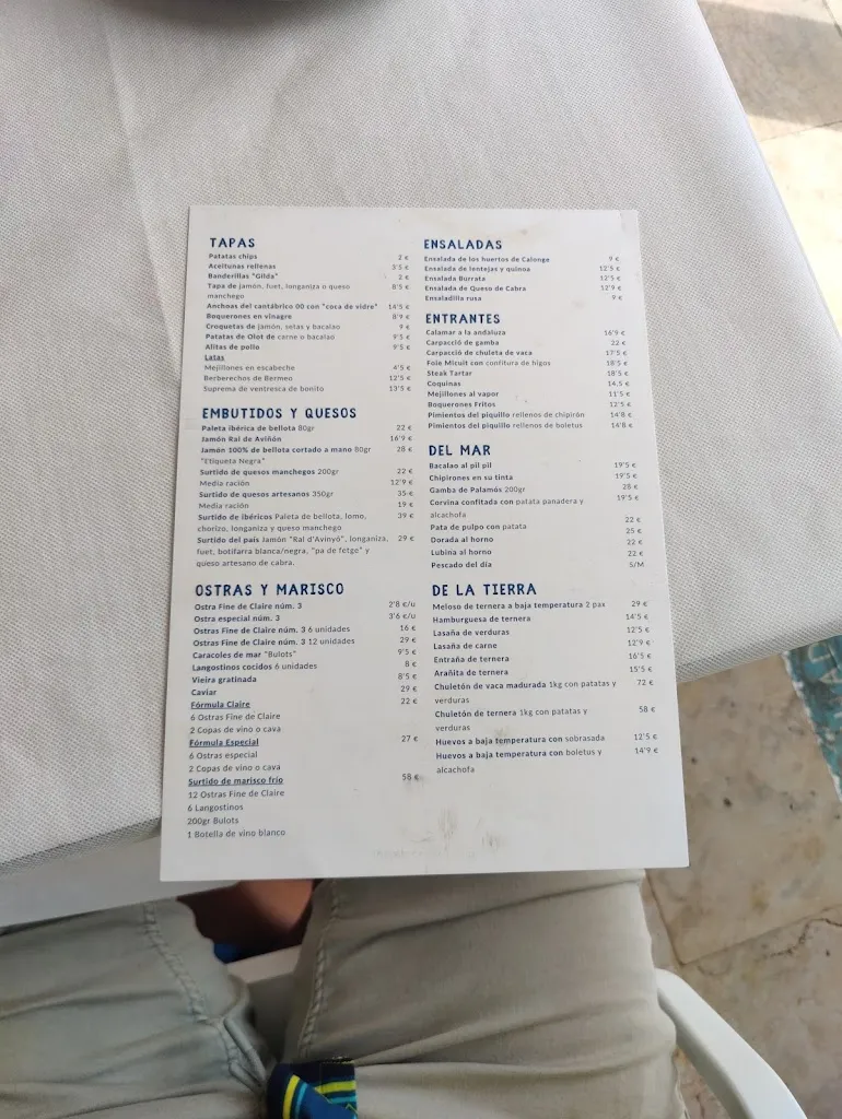 Menu_Ànima de Mar - Sant Antoni de Calonge_Calonge_image_1