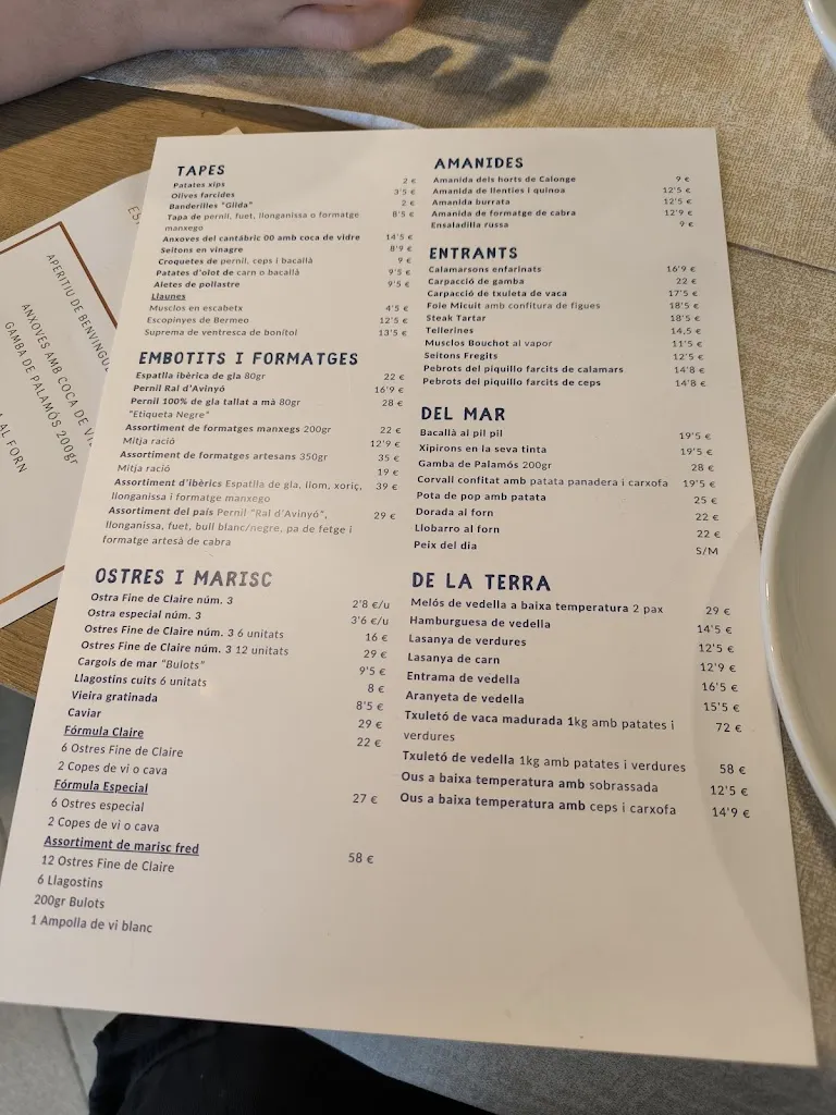 Menu_Ànima de Mar - Sant Antoni de Calonge_Calonge_image_2