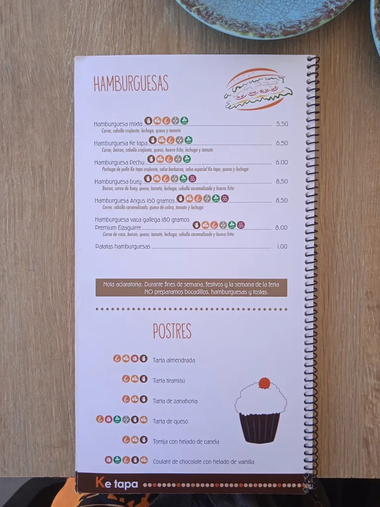 Menü_Ke tapa_Villarrobledo_Bild_1