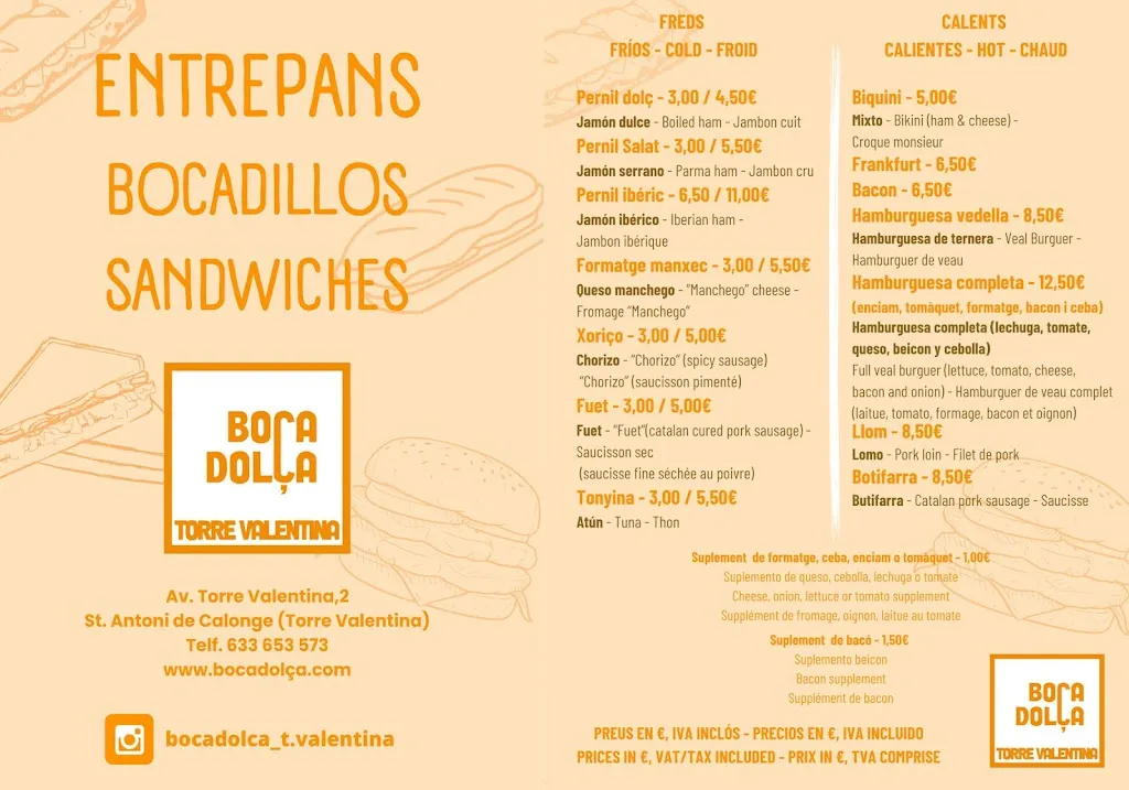 Menu_Boca Dolça Torre Valentina_Calonge_immagine_1