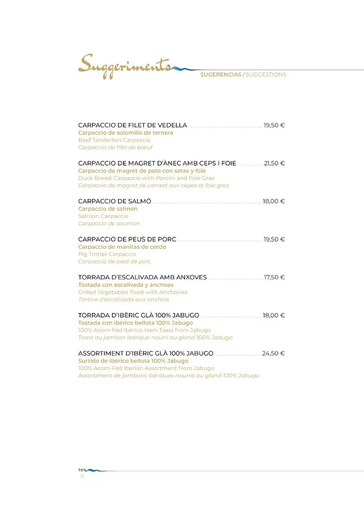 Menu_La Mar Serena | Can Miquel_Calonge_image_1