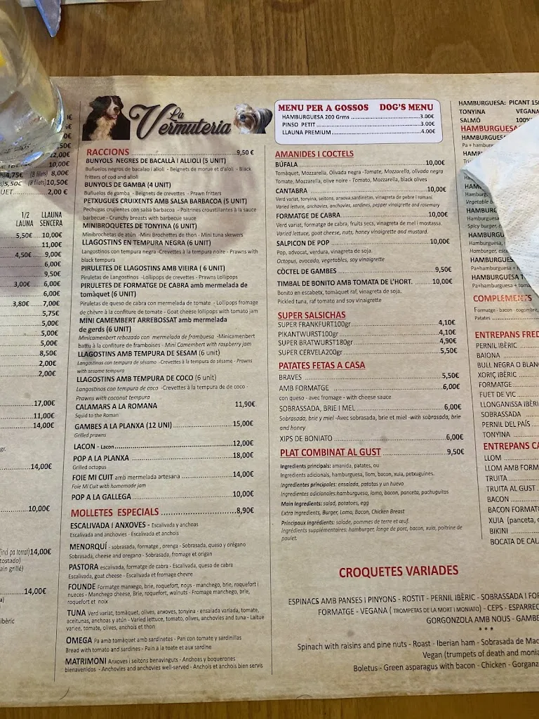 Menu_La Vermuteria del Passeig_Calonge_image_1