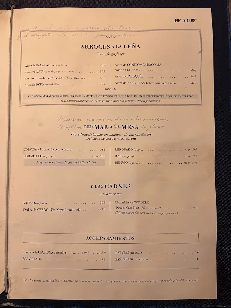 Menu_Restaurante Cadaqués Madrid_Cadaqués_image_4