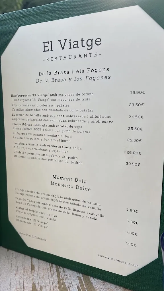 Menu_Restaurant El Viatge_Cadaqués_image_3