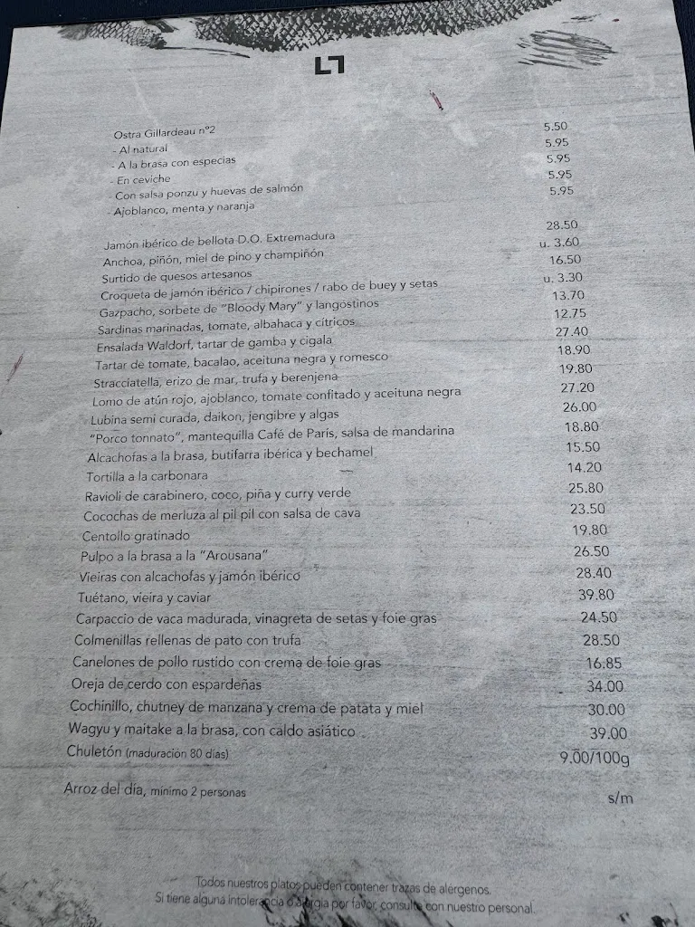 Menu_Talla Restaurant_Cadaqués_image_1