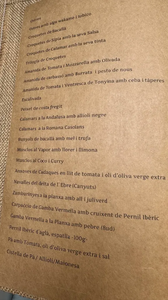 Menu_Ses Paelles de Cadaqués_Cadaqués_image_1