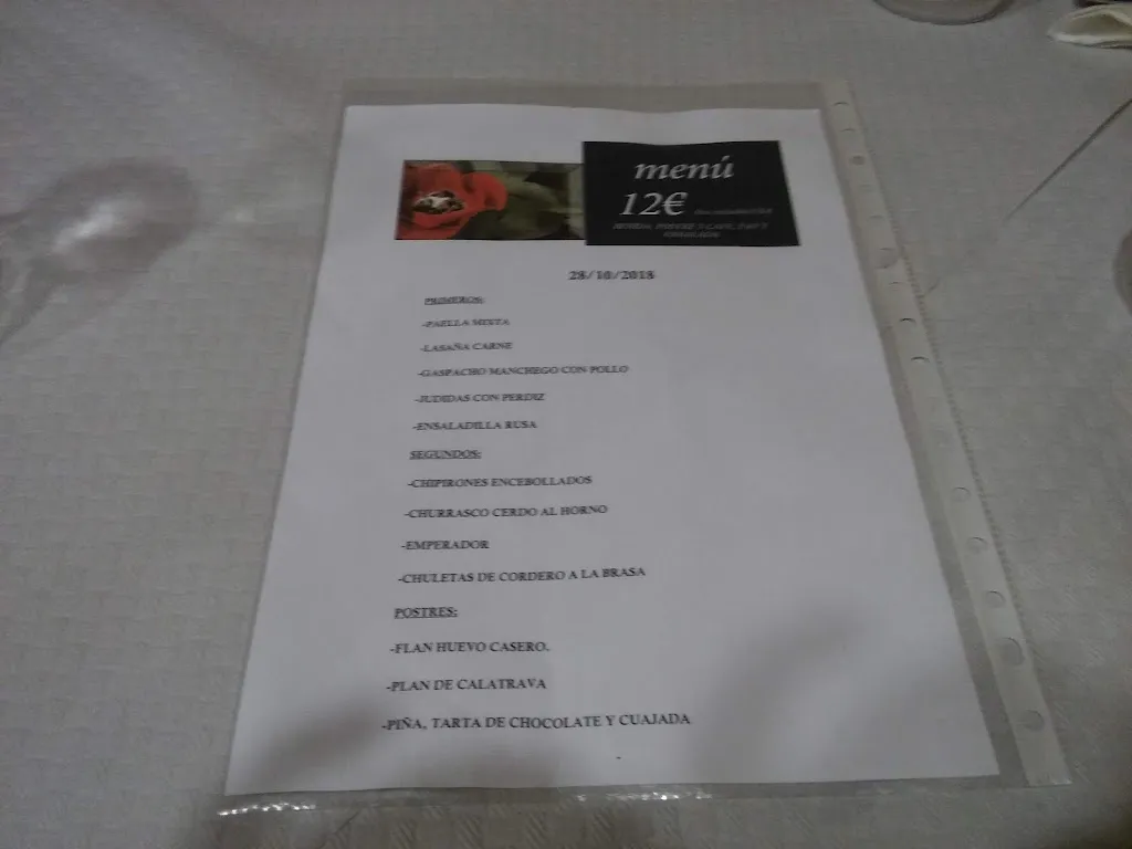 Menu_Restaurante El Ruedo Taurino_Villarrobledo_image_1