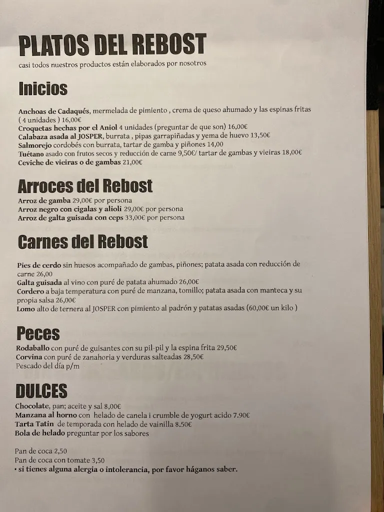 Menu_El Rebost de l’Aniol_Cadaqués_image_1