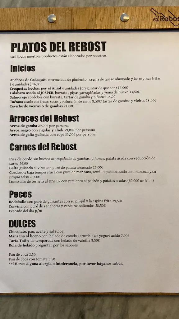 Menu_El Rebost de l’Aniol_Cadaqués_image_2