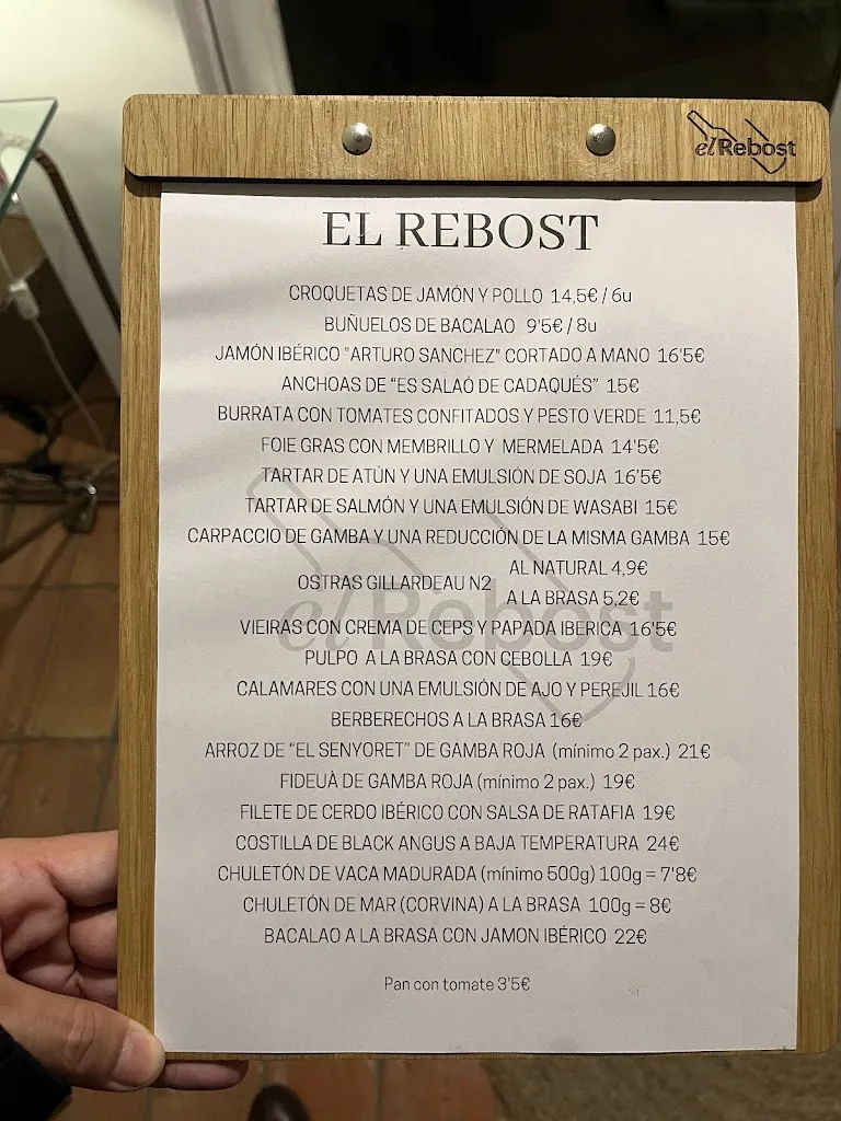 Menu_El Rebost de l’Aniol_Cadaqués_image_4