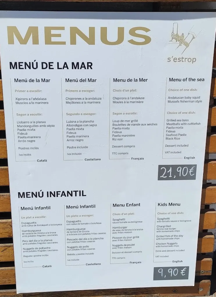 Menu_S'estrop Restaurant_Cadaqués_immagine_1