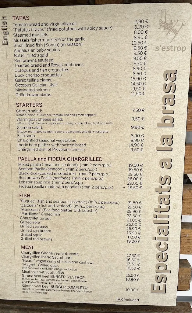 Menu_S'estrop Restaurant_Cadaqués_immagine_3