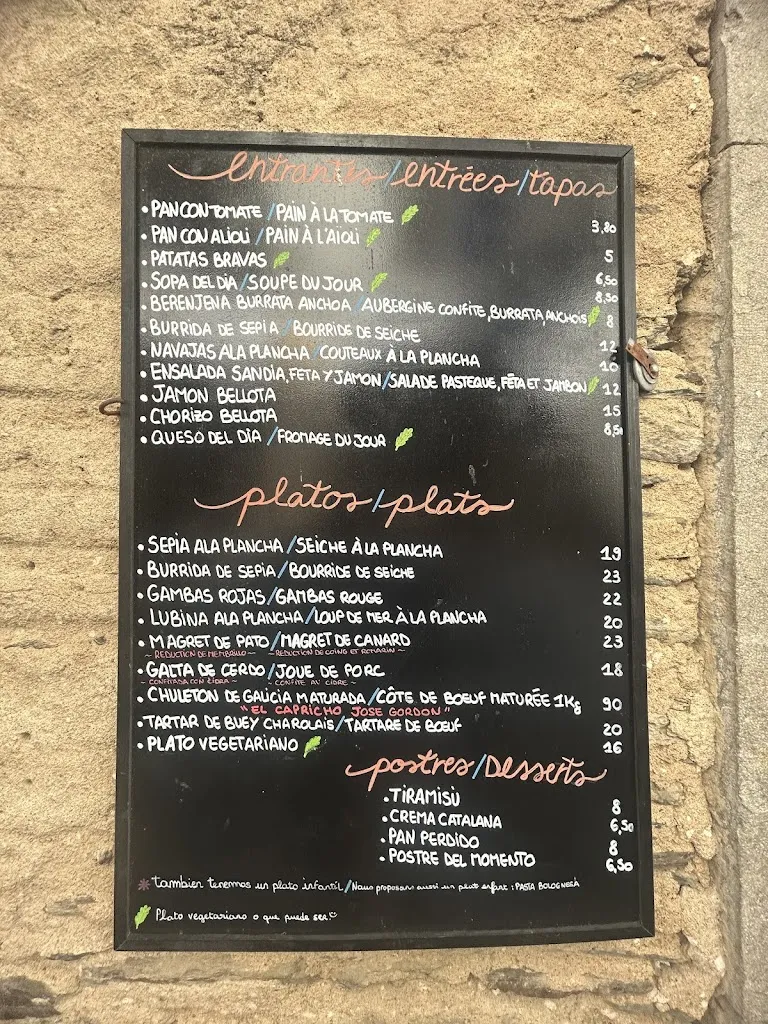 Menu_Restaurant La Roca_Cadaqués_image_2