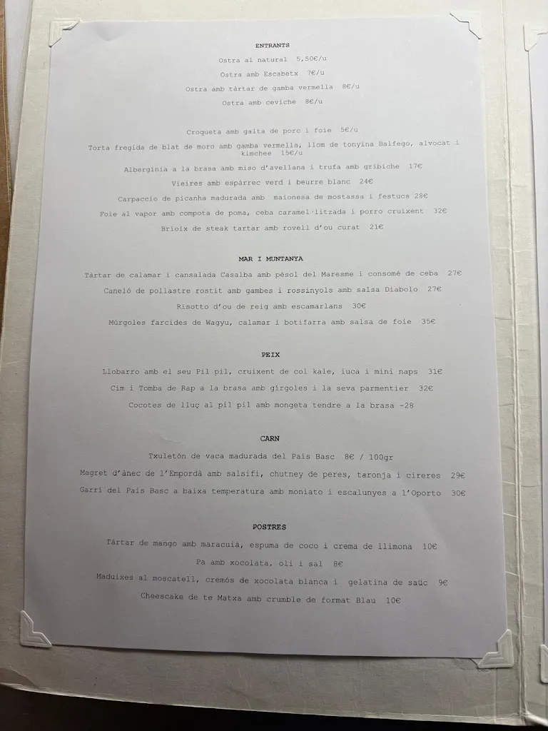 Menu_Restaurant Gula Cadaqués · Cuina Mediterrània i Creativa_Cadaqués_image_1