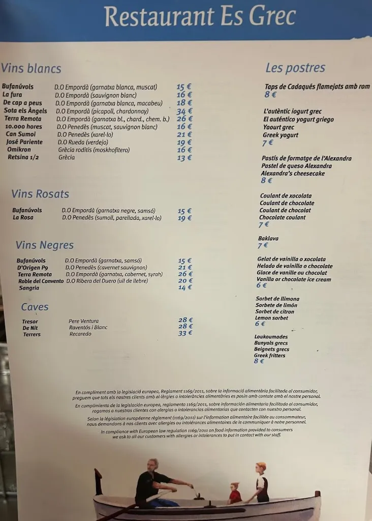 Menu_Restaurant Es Grec_Cadaqués_image_1