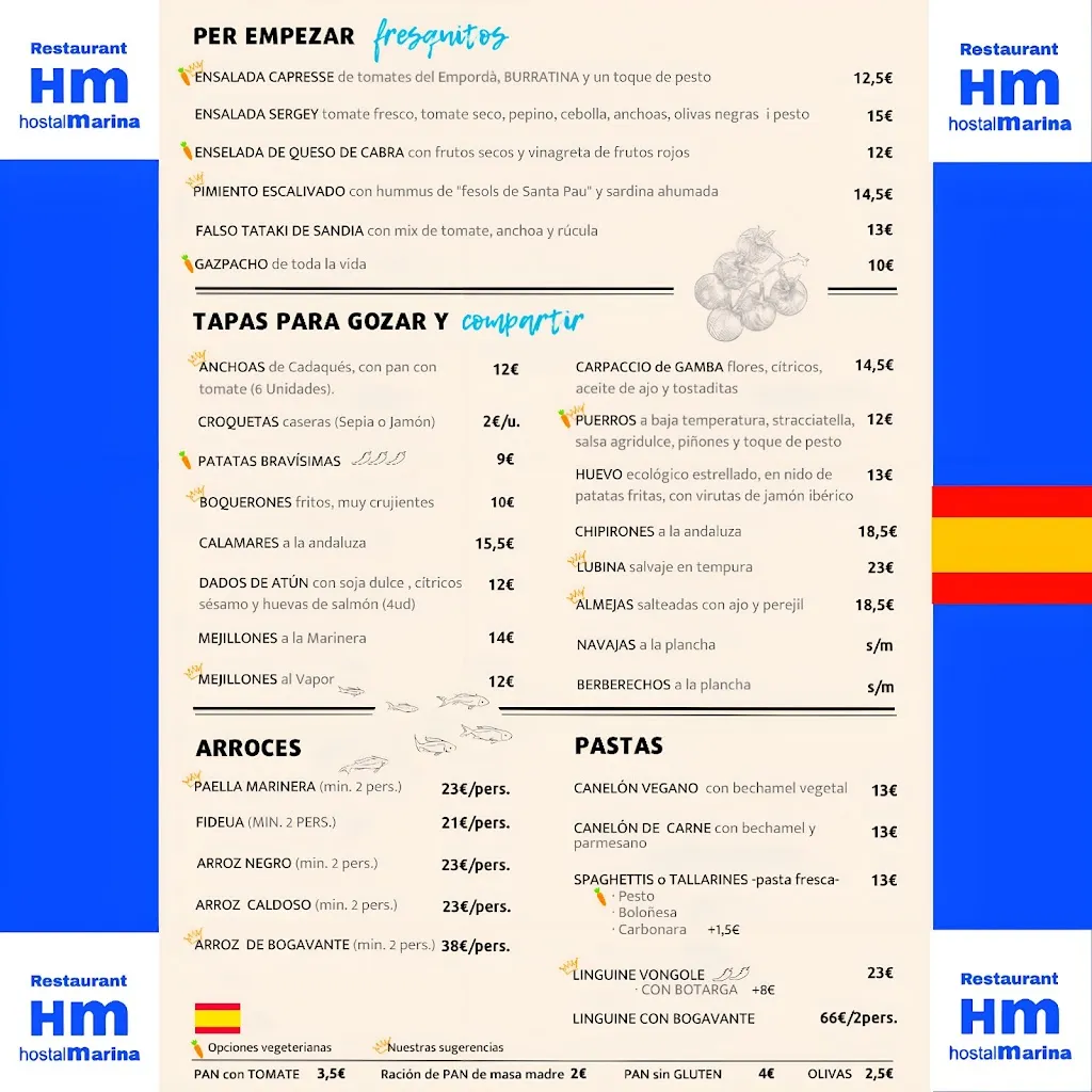 Menu_Restaurant Marina Cadaqués_Cadaqués_image_3