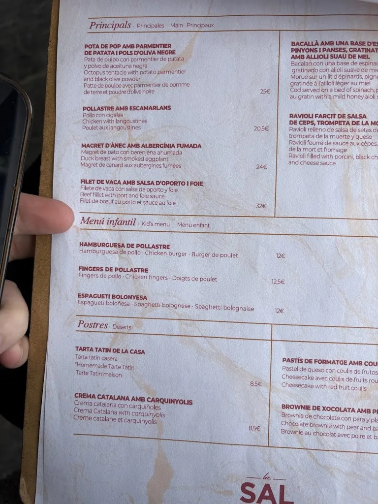 Menu_Restaurant La Sal Cadaqués_Cadaqués_image_3