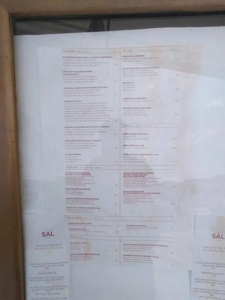Menu_Restaurant La Sal Cadaqués_Cadaqués_image_4