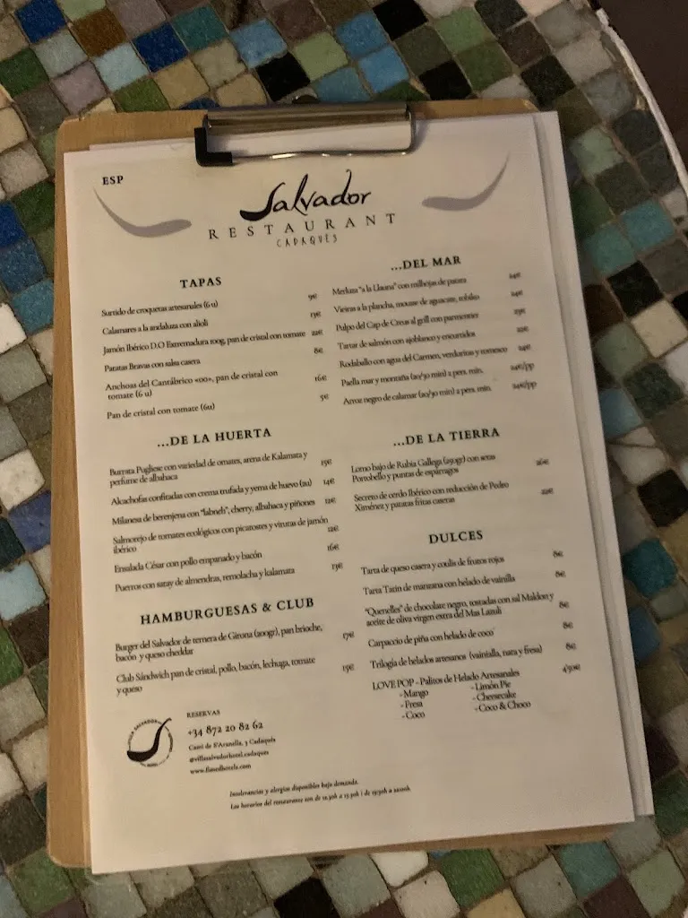 Caroline CHANARD_Restaurant Salvador_Cadaqués_Bewertung