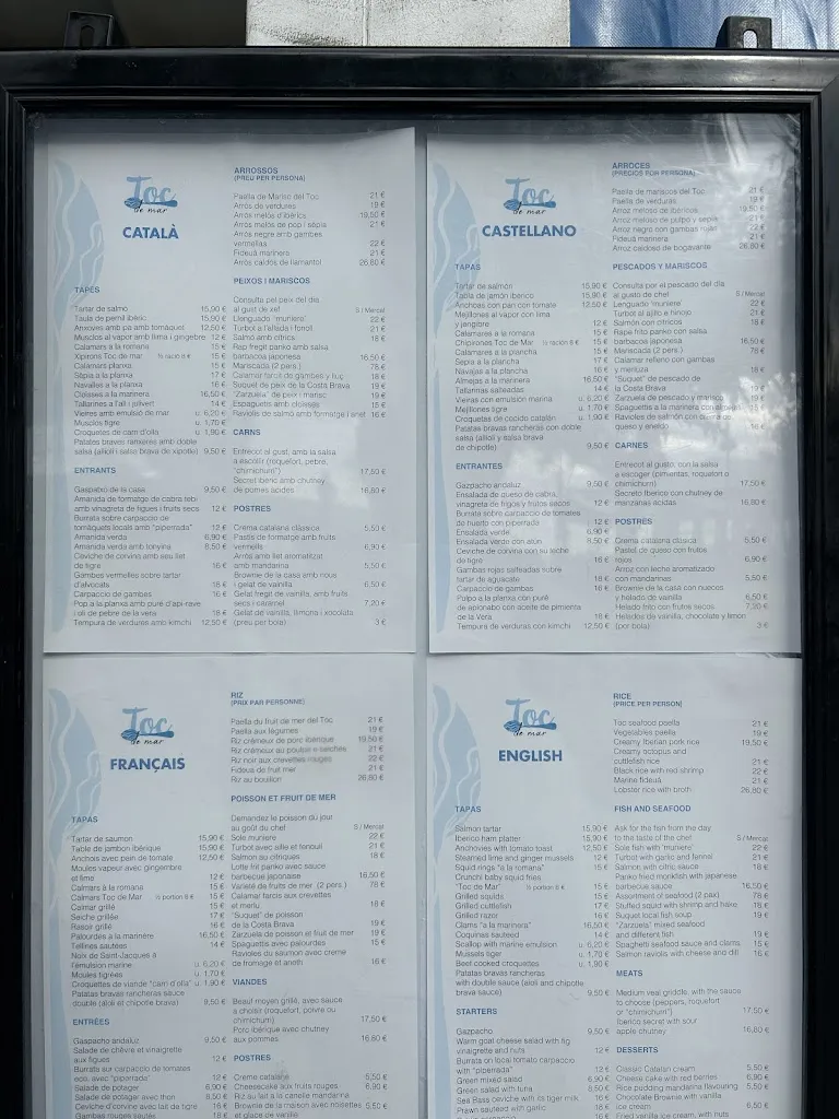 Menu_Toc de Mar_Cadaqués_image_1