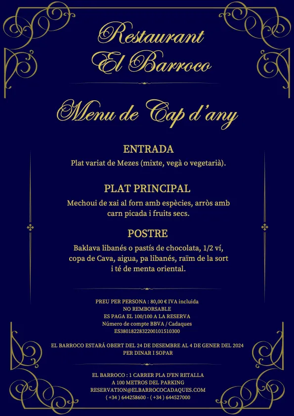 Menu_Restaurant El Barroco_Cadaqués_immagine_4