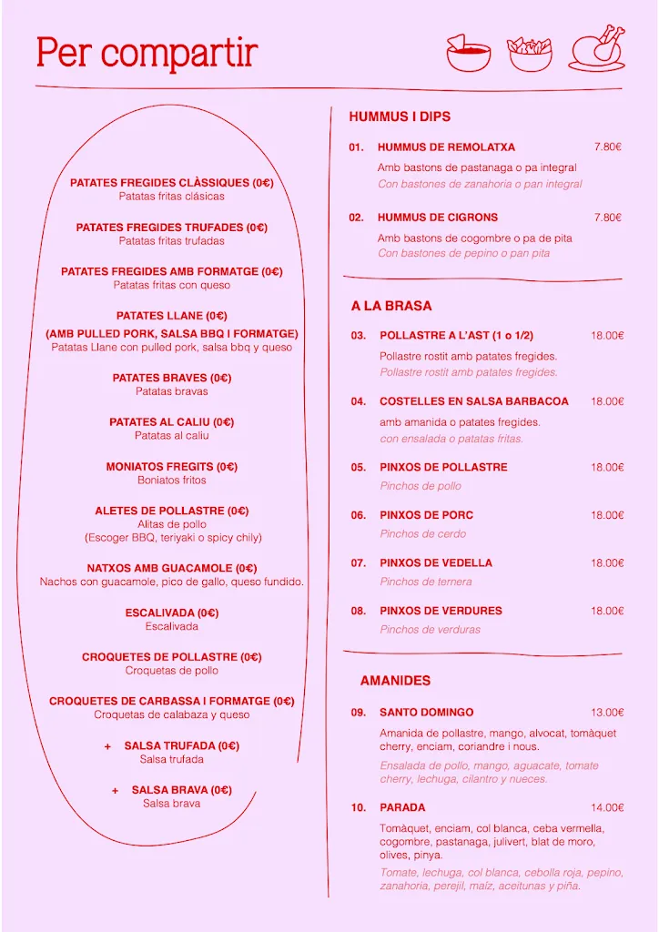 Menü_Parada 52_Cadaqués_Bild_1