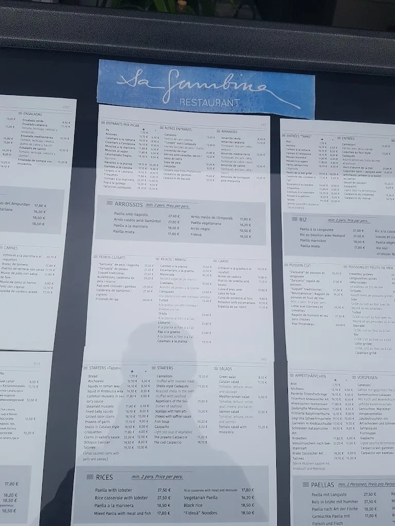 Menu_Restaurant Sa Gambina_Cadaqués_image_2