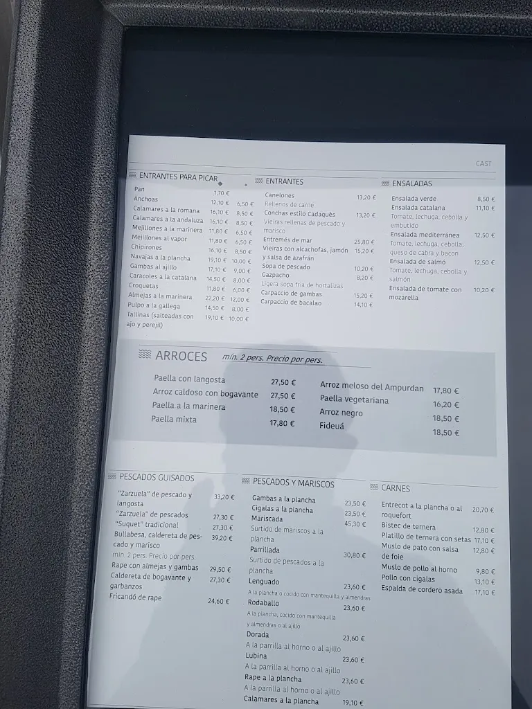 Menu_Restaurant Sa Gambina_Cadaqués_image_3