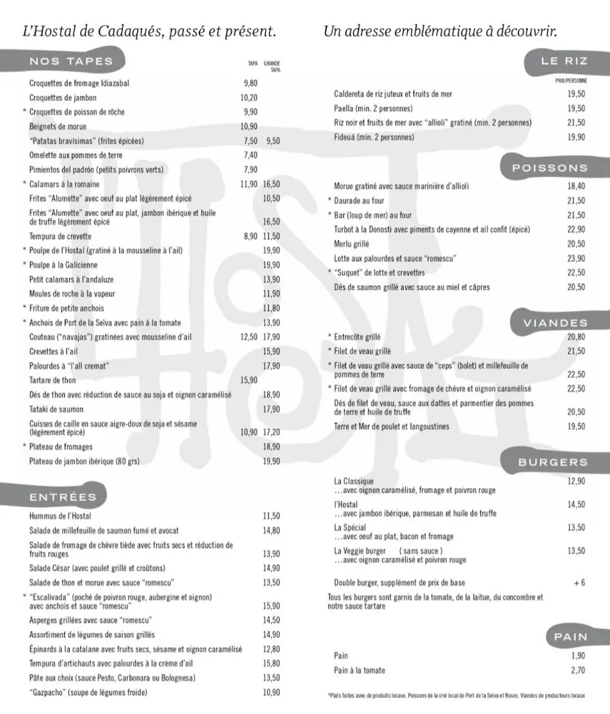 Menu_Restaurant L'Hostal_Cadaqués_immagine_1
