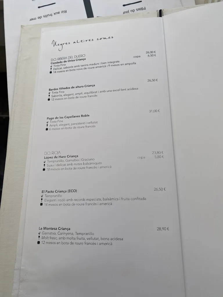 Menu_Restaurant L'Hostal_Cadaqués_immagine_2