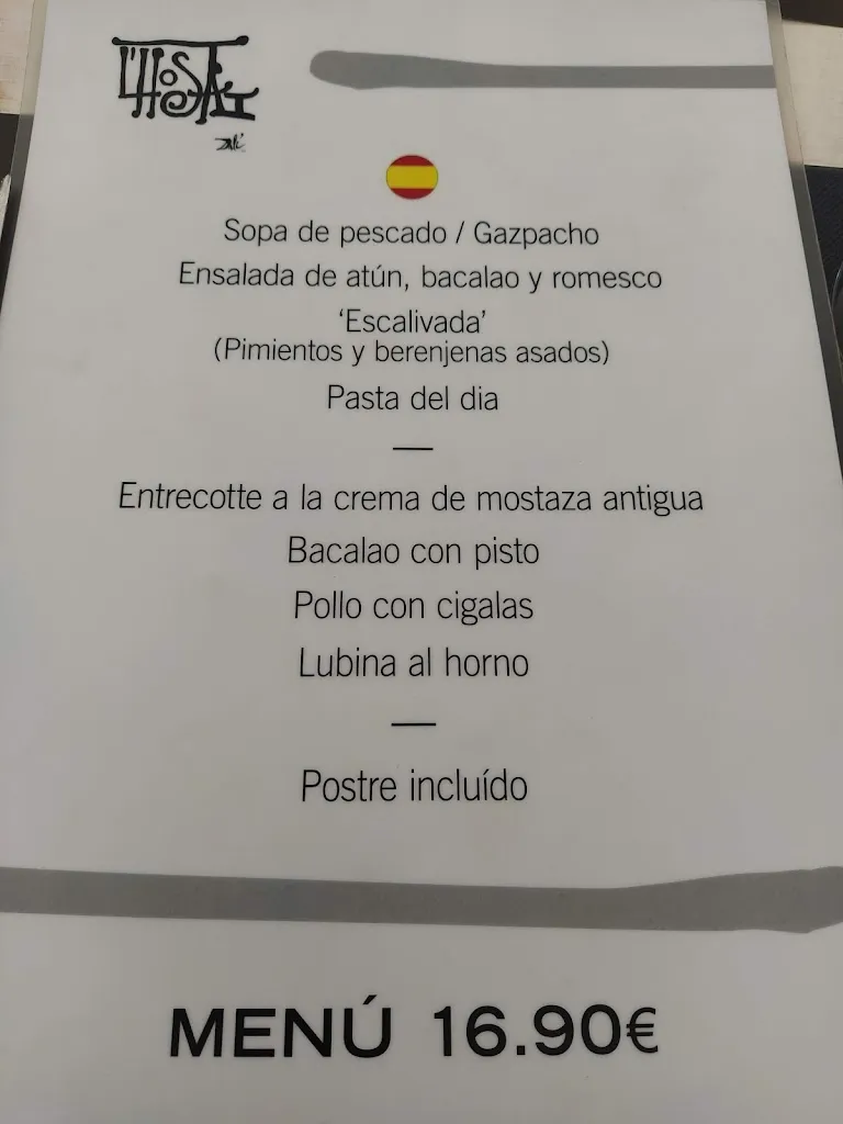 Menu_Restaurant L'Hostal_Cadaqués_immagine_4